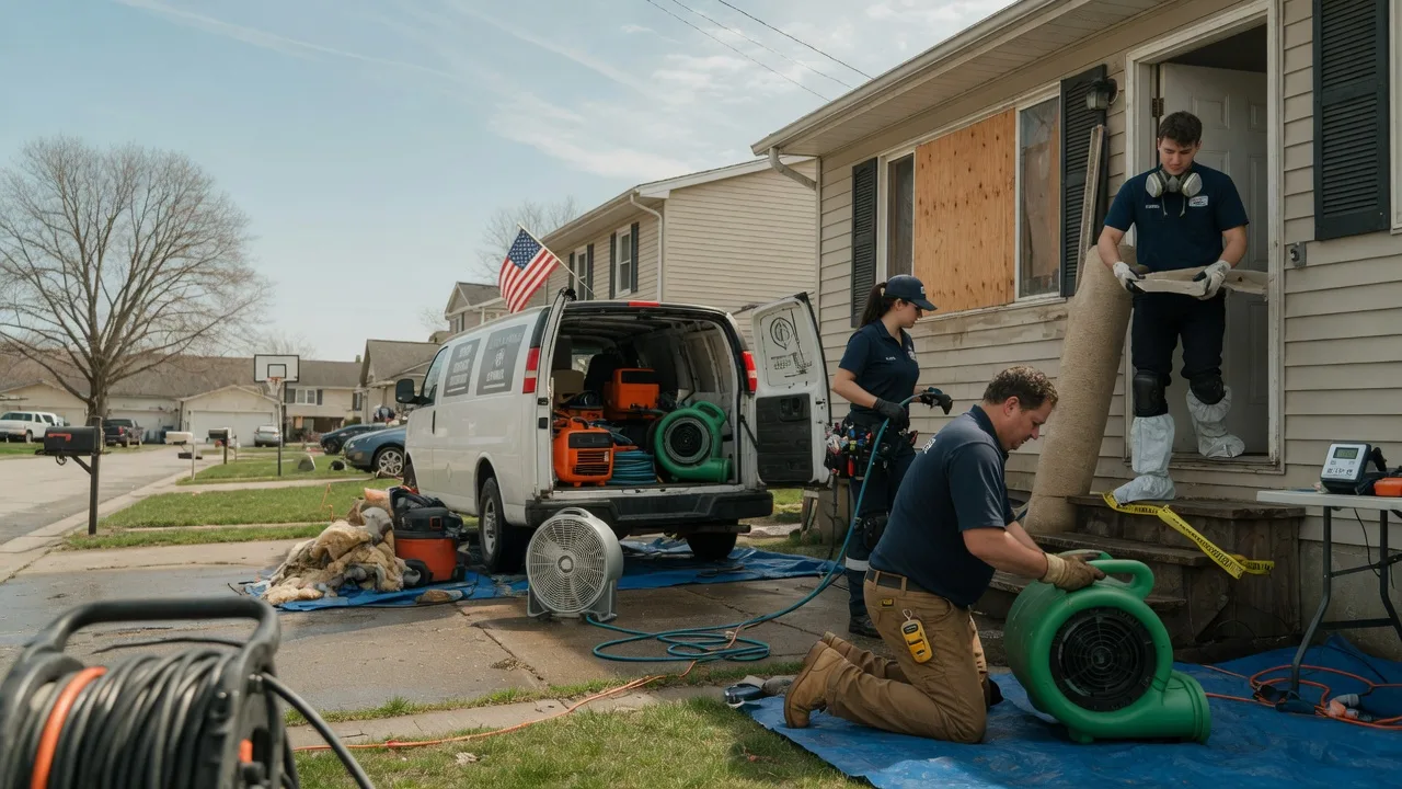 Water Damage Restoration in Goodrich, TX near me